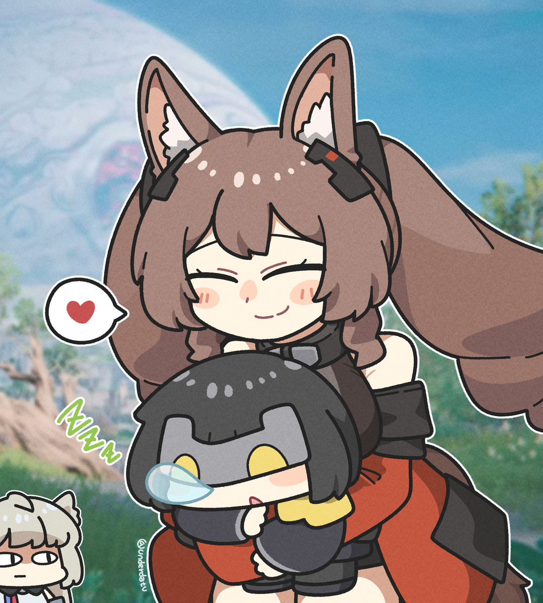 This is a pixiv picture whose title is 관리자, 쉬고있나보네.