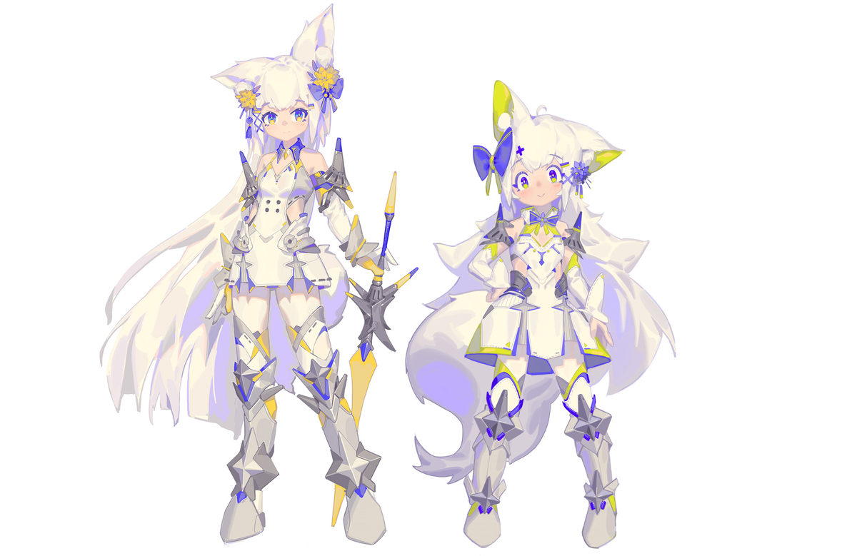 This is a pixiv picture whose title is 骑士组.