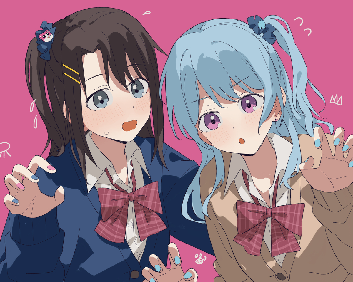 This is a pixiv picture whose title is ギャル.