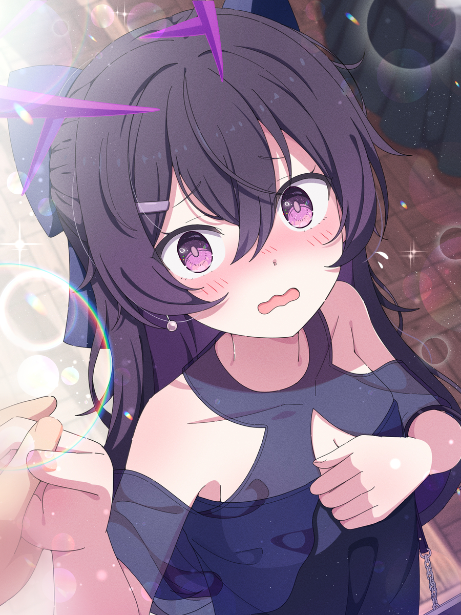 This is a pixiv picture whose title is ハルカと社交ダンス.