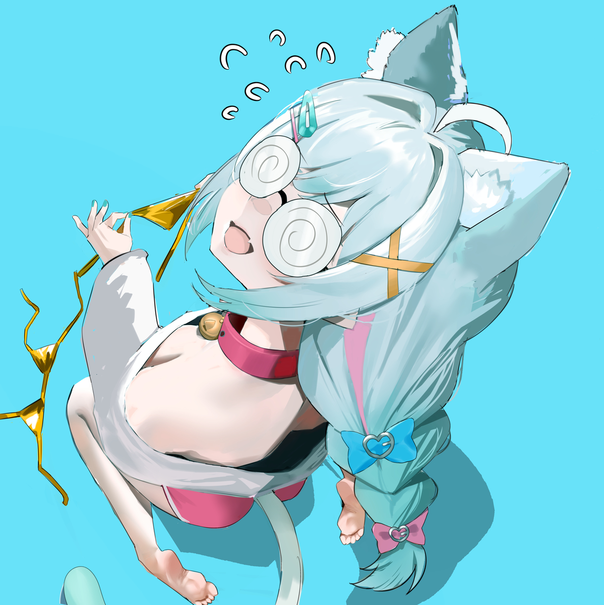 This is a pixiv picture whose title is 👻✨👙.