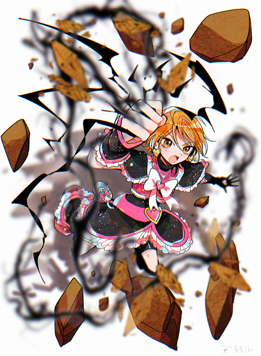 This is a pixiv picture whose title is きゅあろぐ：04→14.