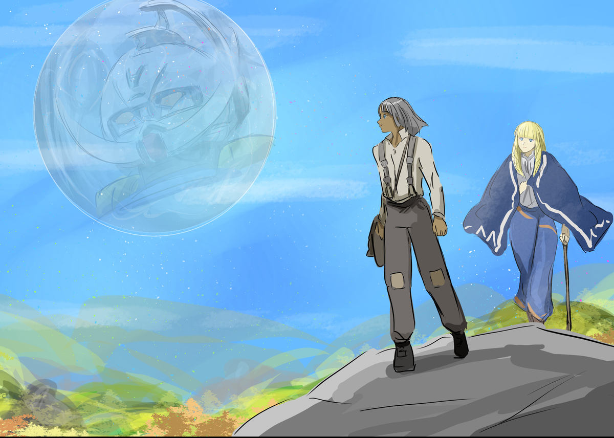 This is a pixiv picture whose title is ∀。.