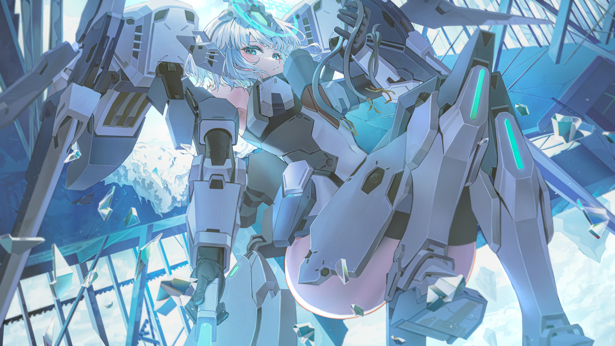 This is a pixiv picture whose title is スカイセーバー.