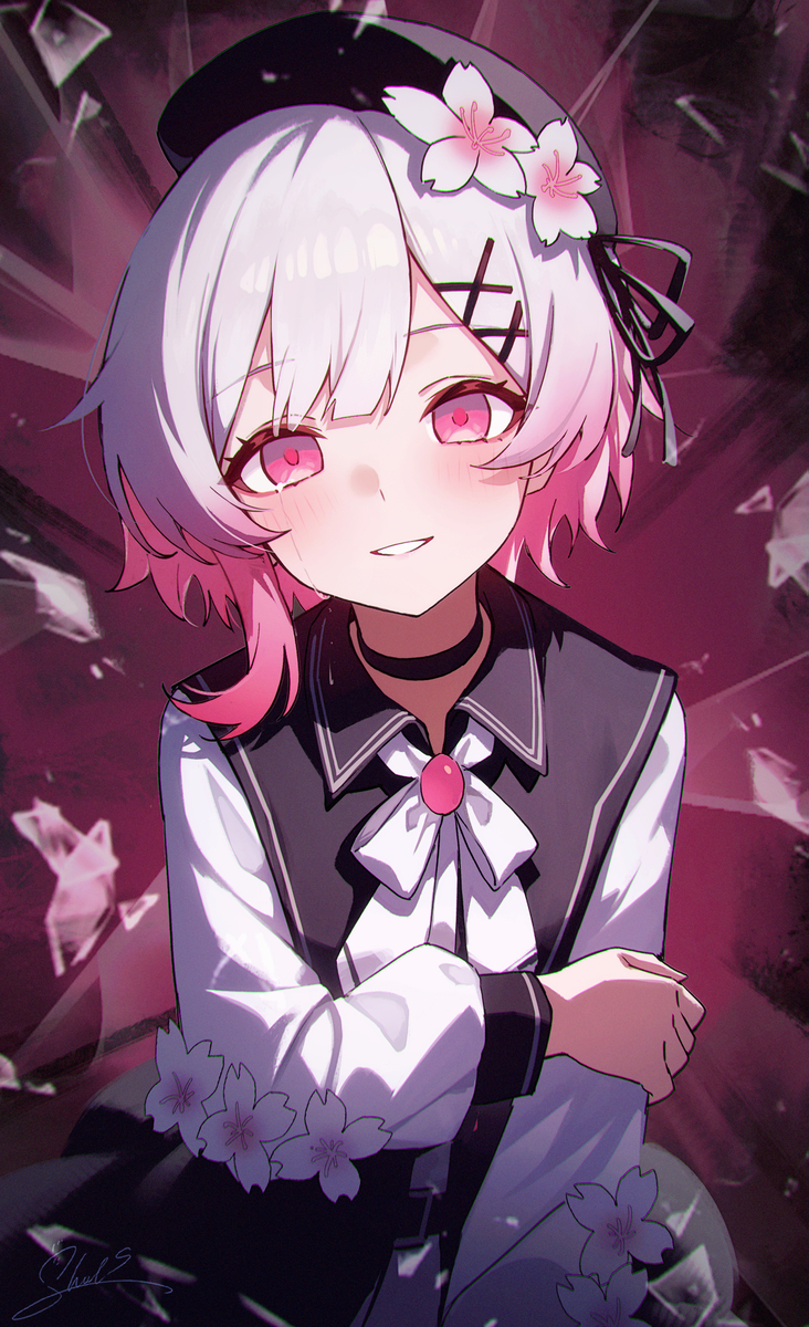 This is a pixiv picture whose title is day14 桜羽エマ.