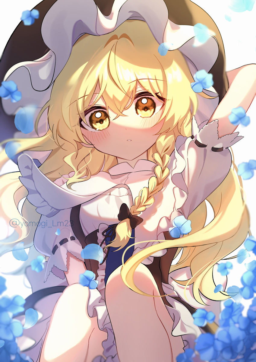 This is a pixiv picture whose title is 恋色の日.