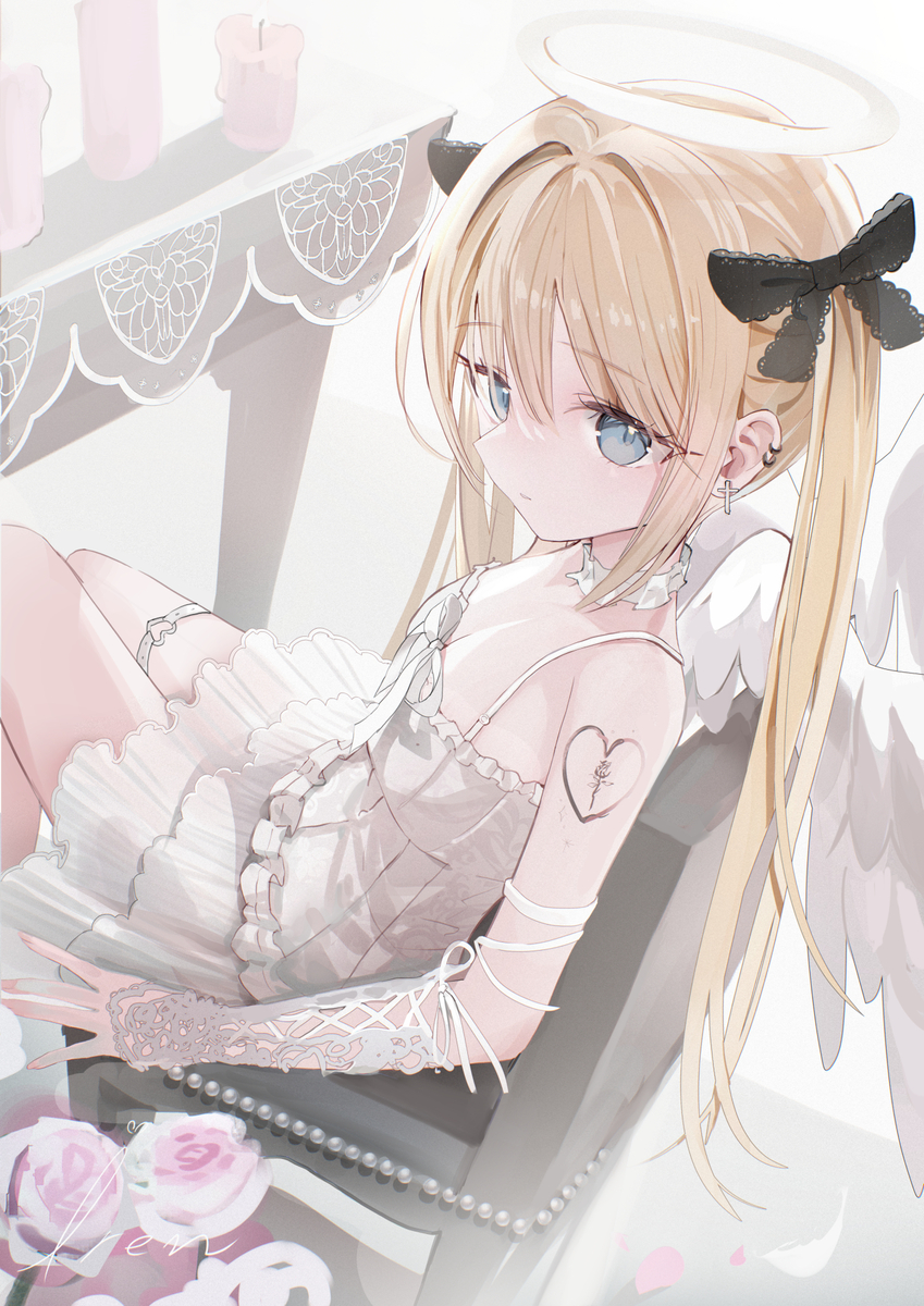 This is a pixiv picture whose title is riri.