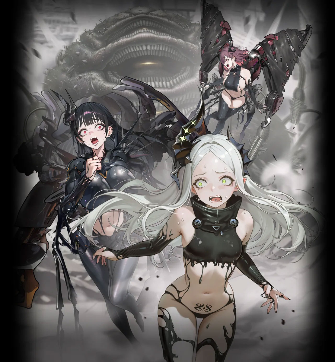This is a pixiv picture whose title is タイトル： フォービースト.