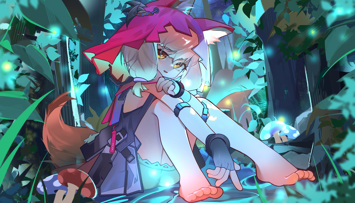 This is a pixiv picture whose title is 儿童节礼物，洛茜.