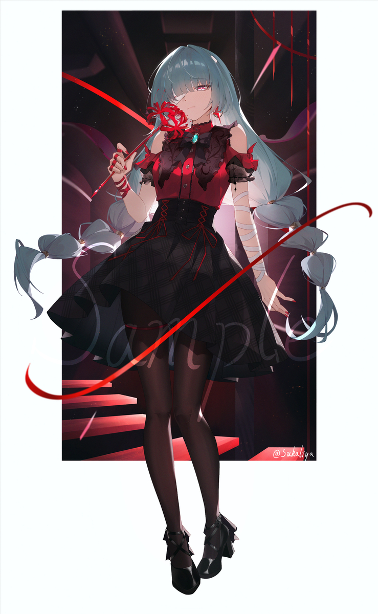 This is a pixiv picture whose title is フローヴァ.