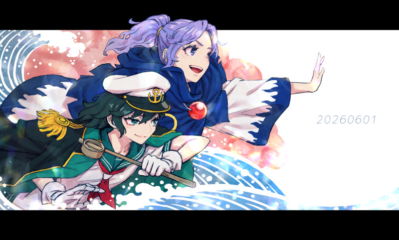 This is a pixiv picture whose title is 2026/6/1.