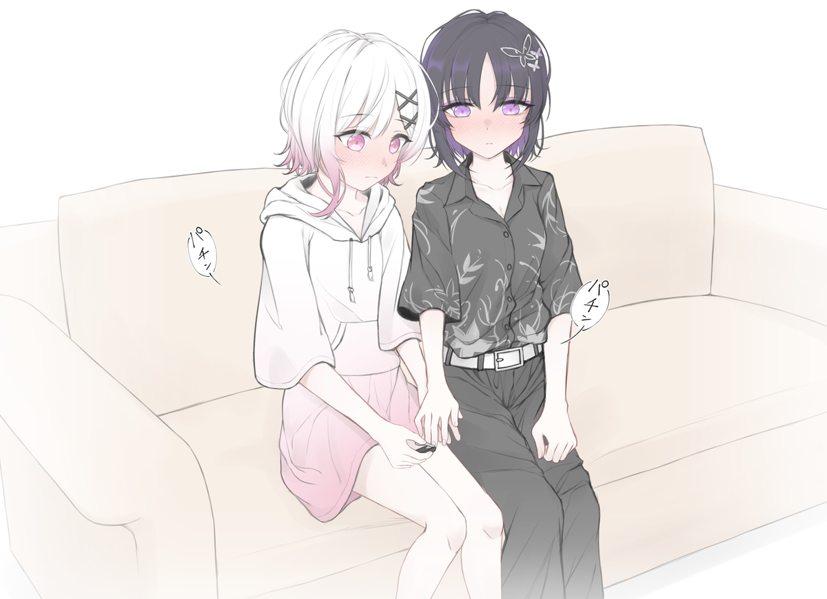 This is a pixiv picture whose title is マゴエマ爪切り.