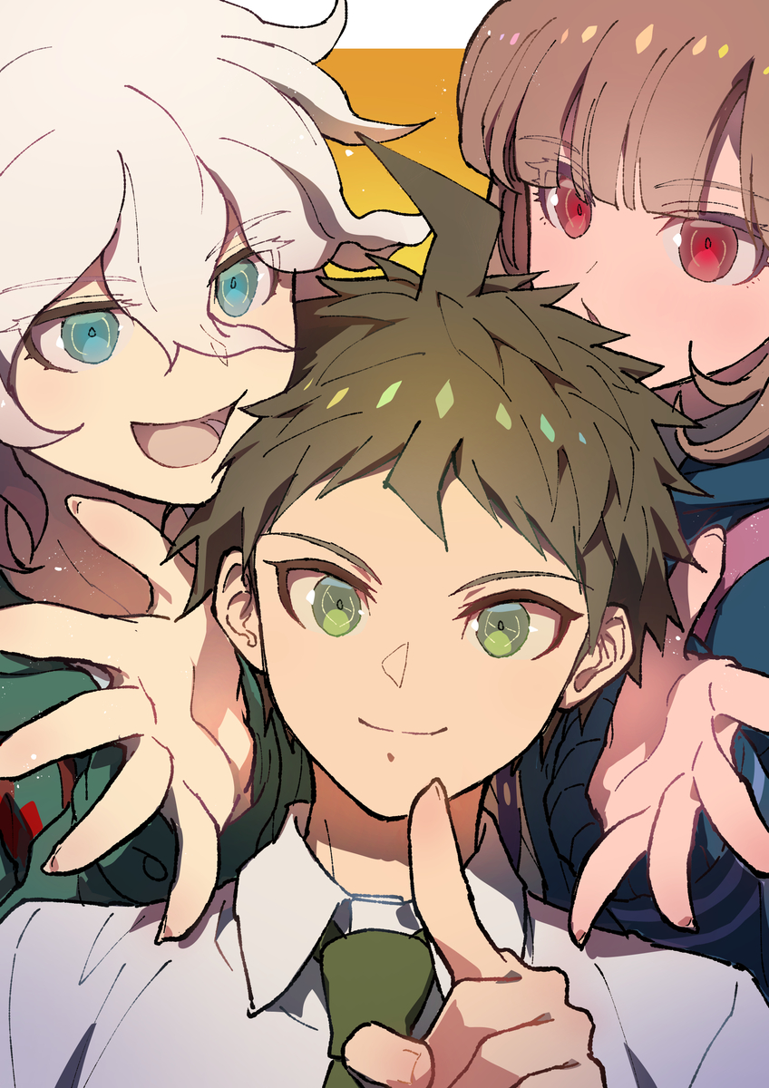 This is a pixiv picture whose title is ロンパ log.
