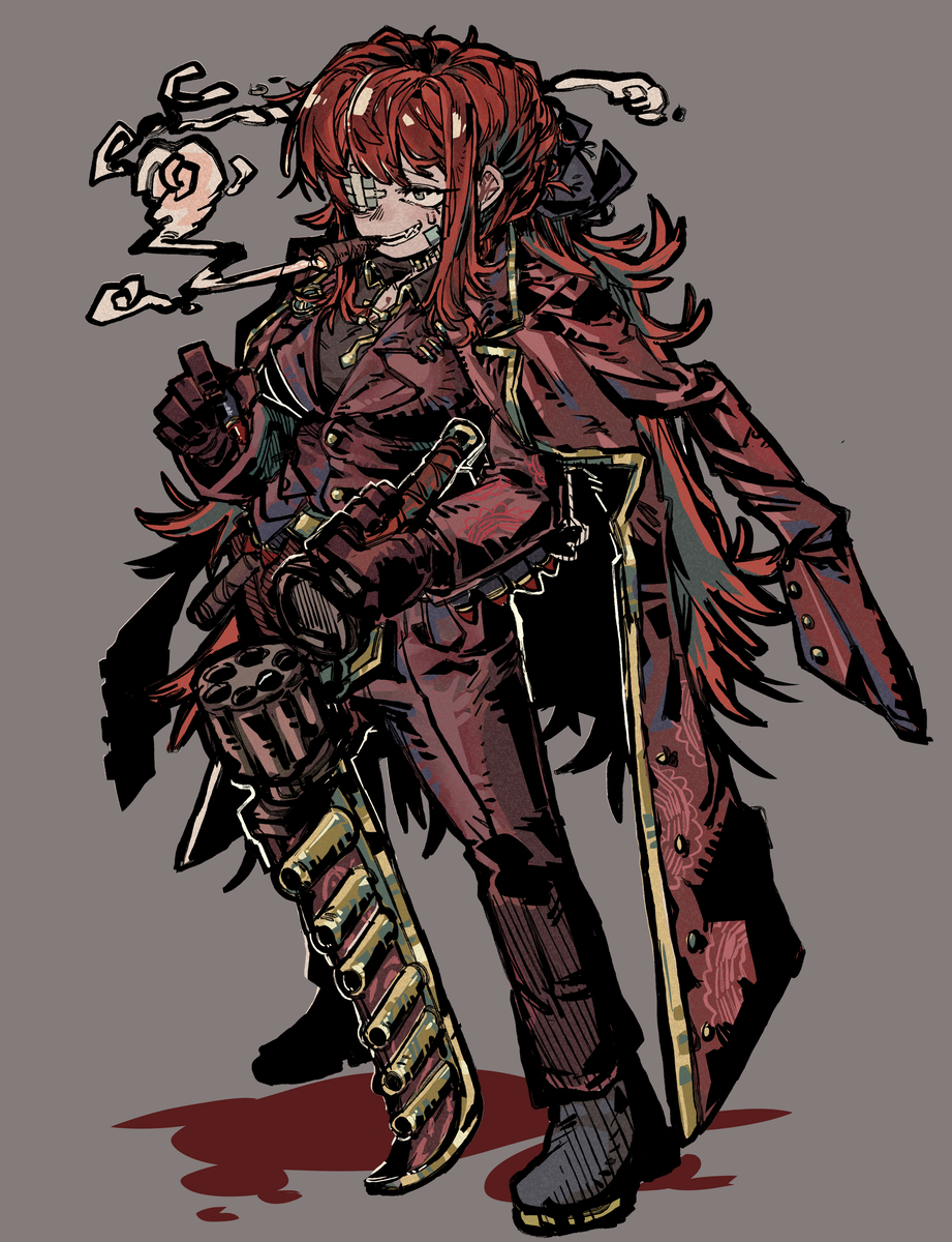 This is a pixiv picture whose title is 장전.