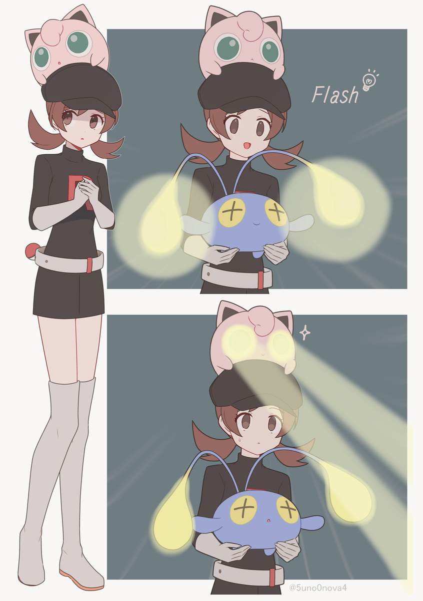 This is a pixiv picture whose title is フラッシュ💡🔦.