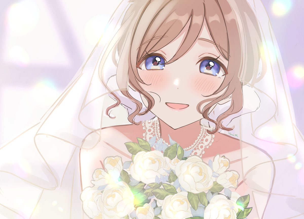 This is a pixiv picture whose title is 💍.