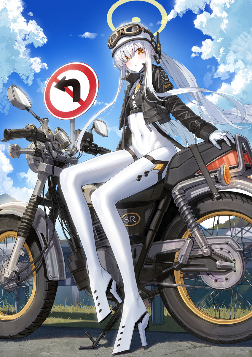 This is a pixiv picture whose title is マルクト (ライディング).