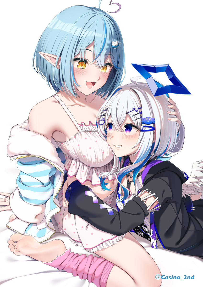 This is a pixiv picture whose title is 最上級の枕.