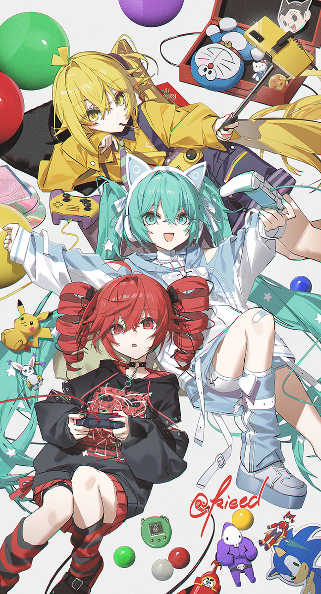 This is a pixiv picture whose title is 儿童节.