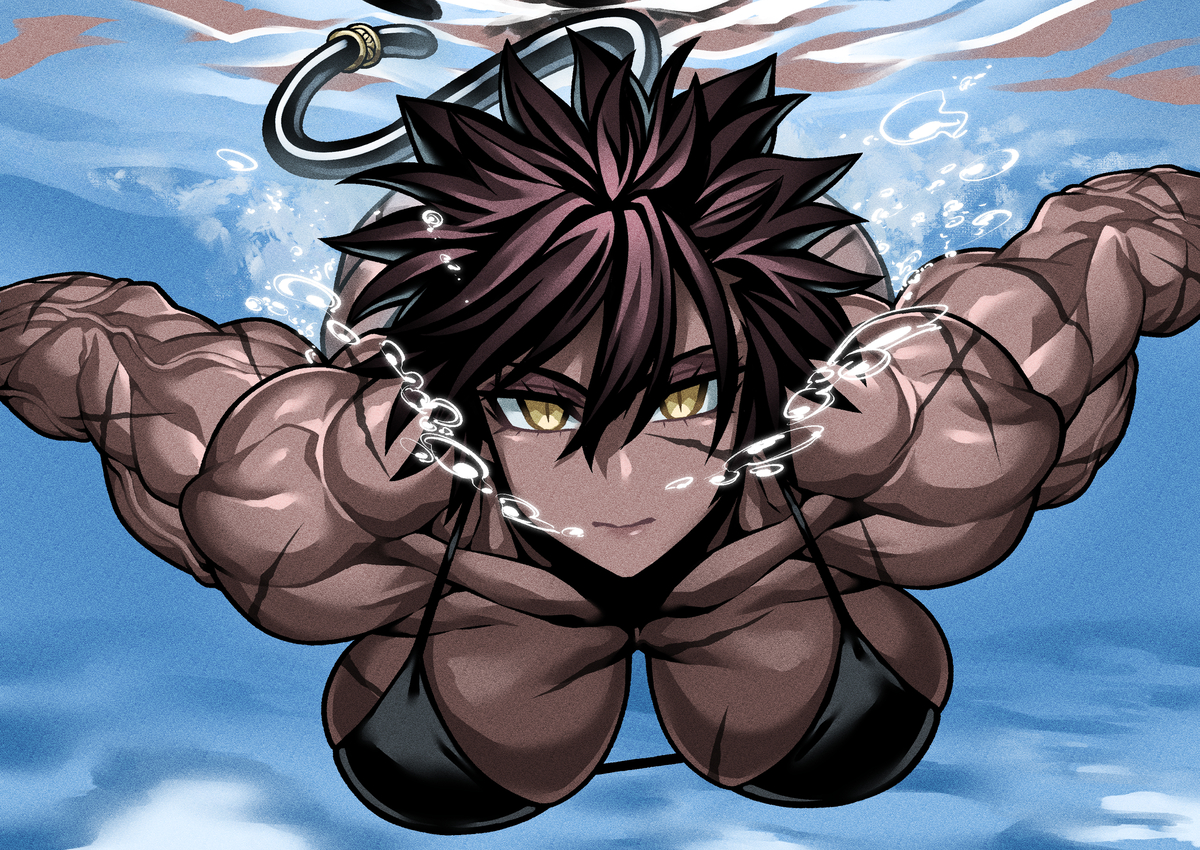This is a pixiv picture whose title is pool.