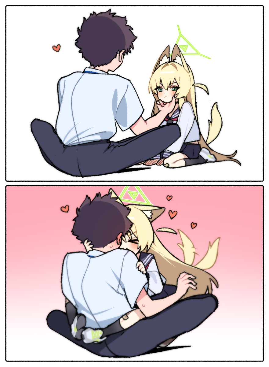 This is a pixiv picture whose title is クルミ🖤.