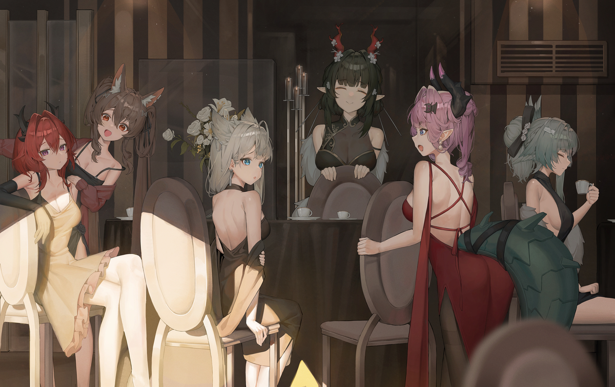 This is a pixiv picture whose title is エンドフィールド.
