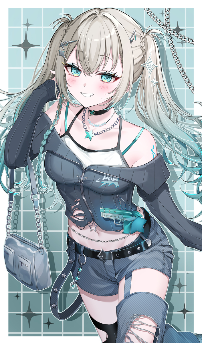This is a pixiv picture whose title is 🦈✧.