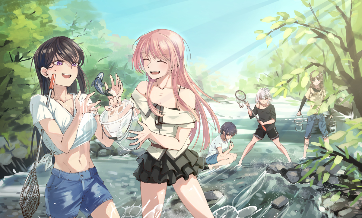 This is a pixiv picture whose title is 無題.