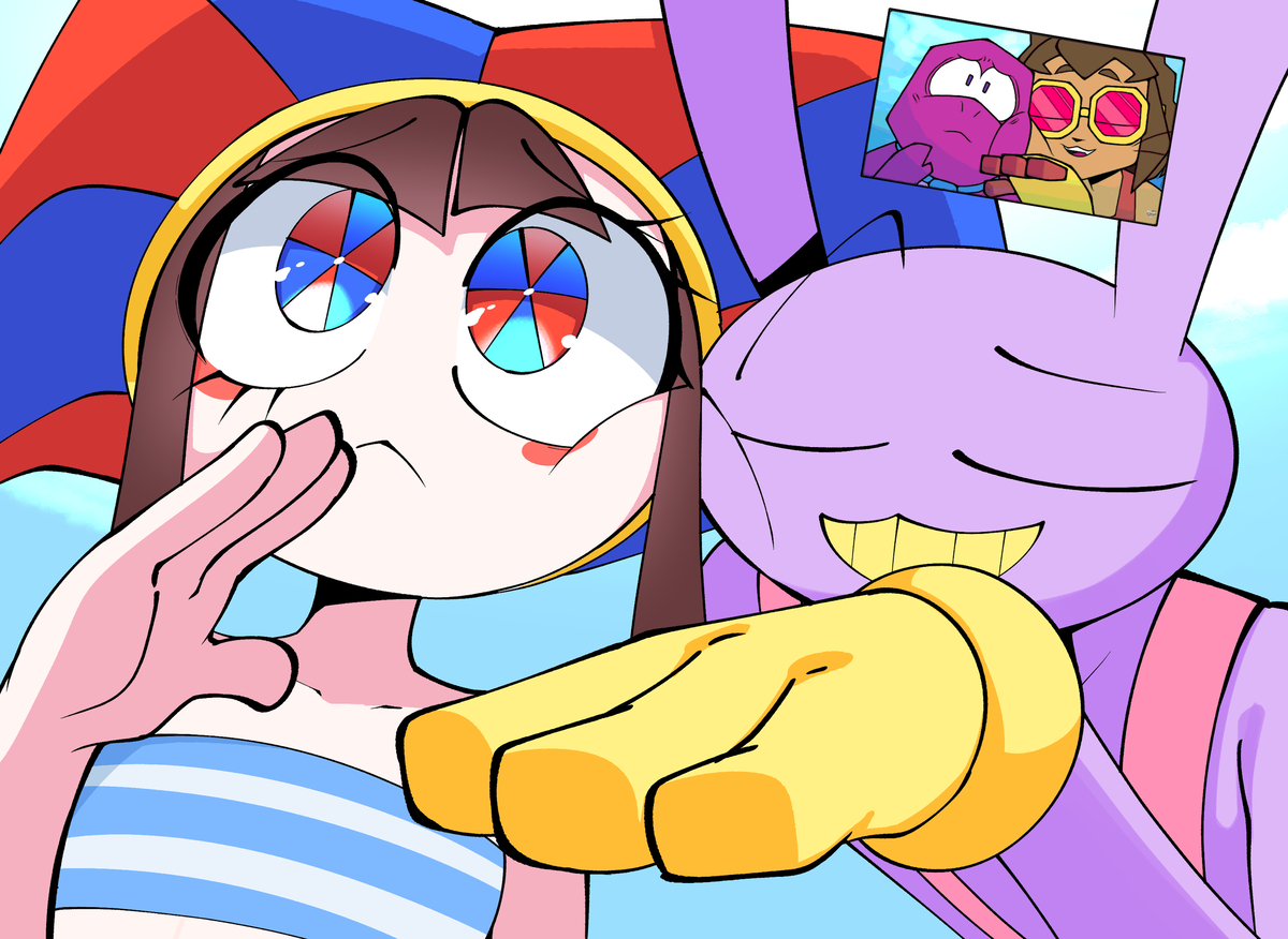 This is a pixiv picture whose title is ワンシーン.