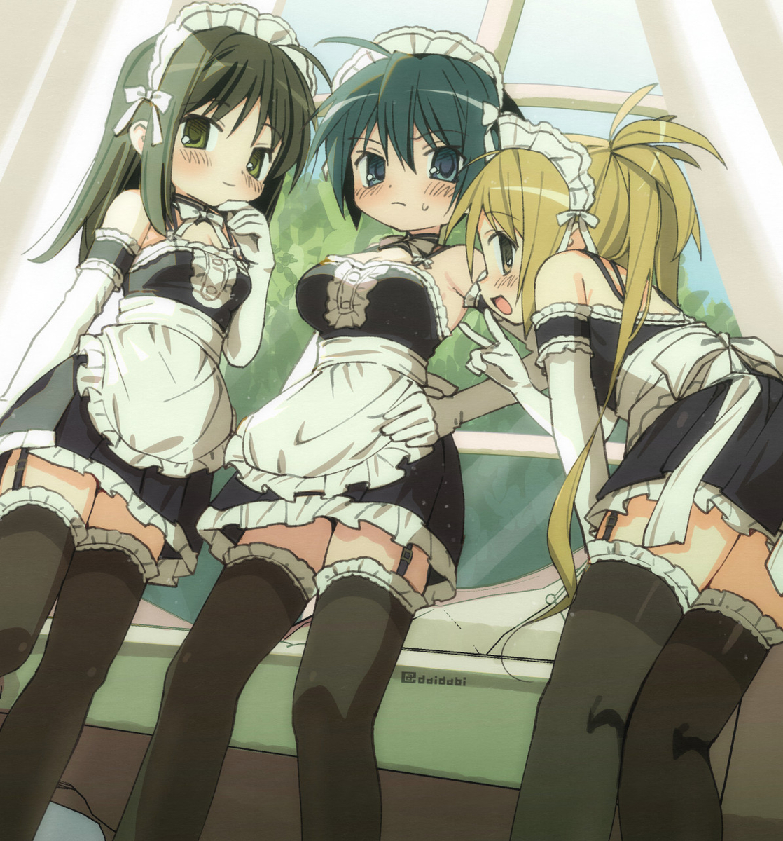 This is a pixiv picture whose title is 🏡🧹.