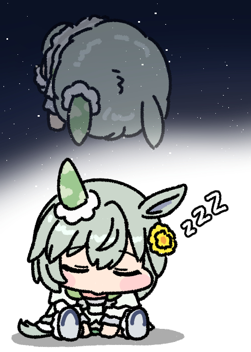 This is a pixiv picture whose title is セイウンスカイ.