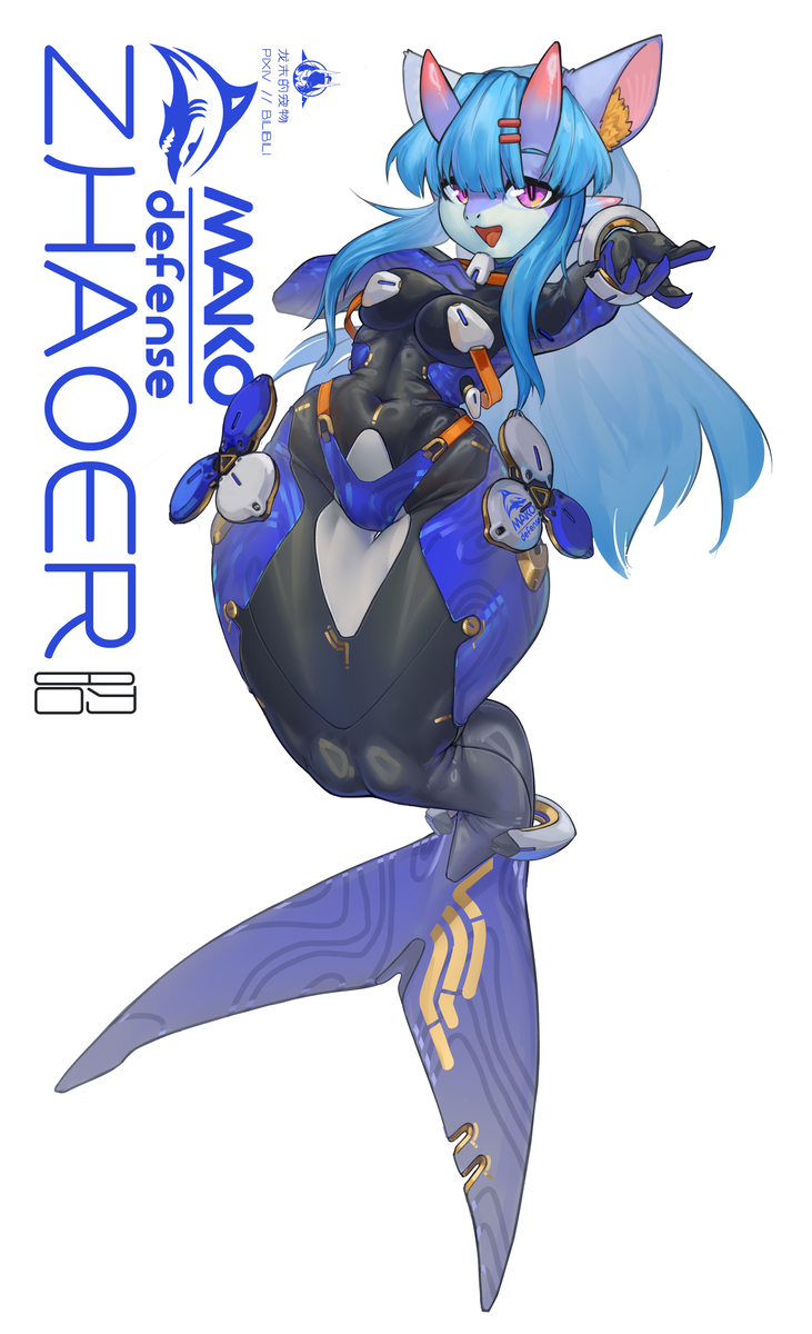 This is a pixiv picture whose title is 请支持石像鬼.