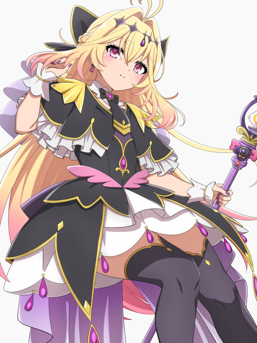 This is a pixiv picture whose title is キュアアルカナ・シャドウ.