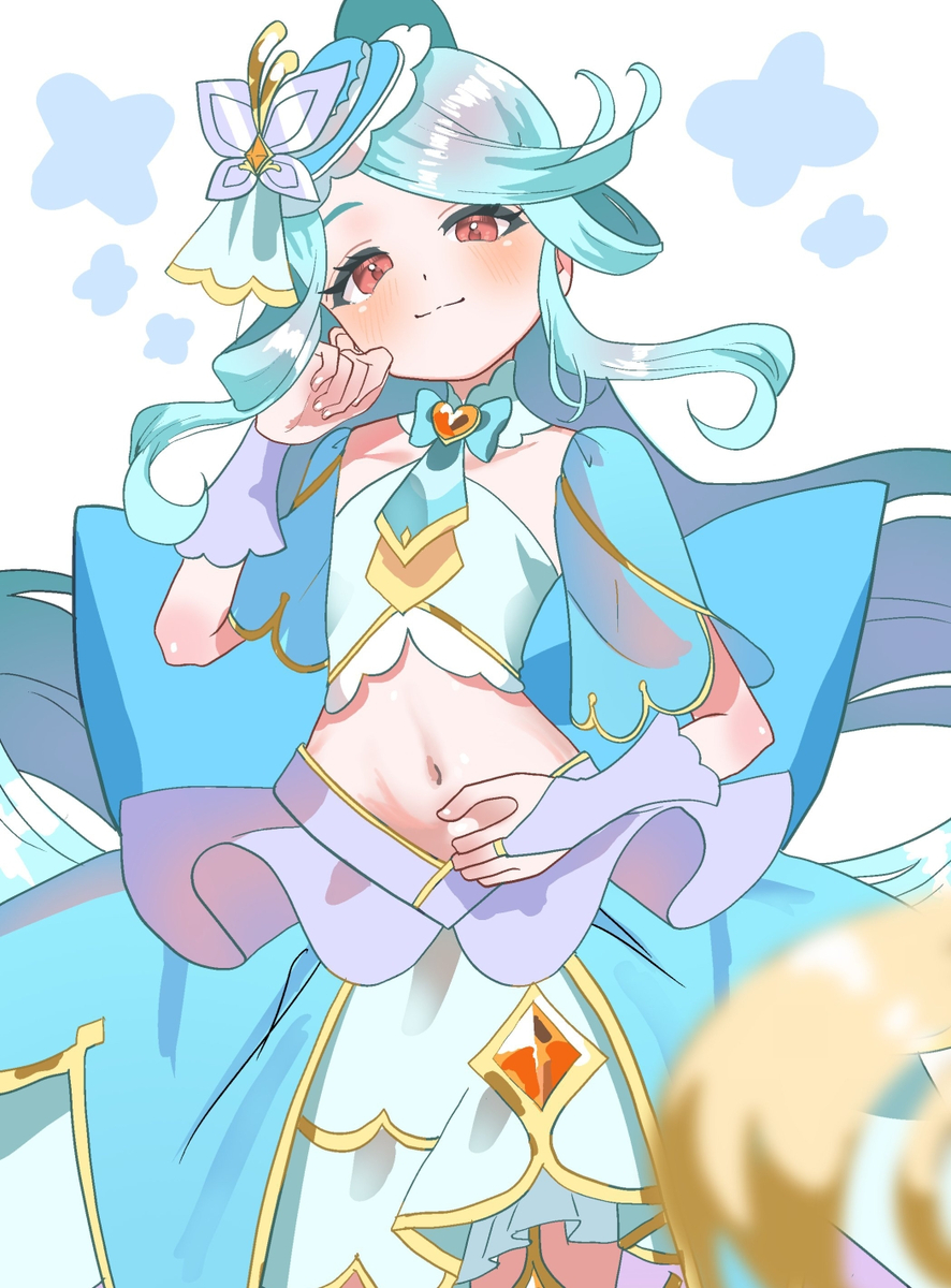 This is a pixiv picture whose title is ぷにぷに.