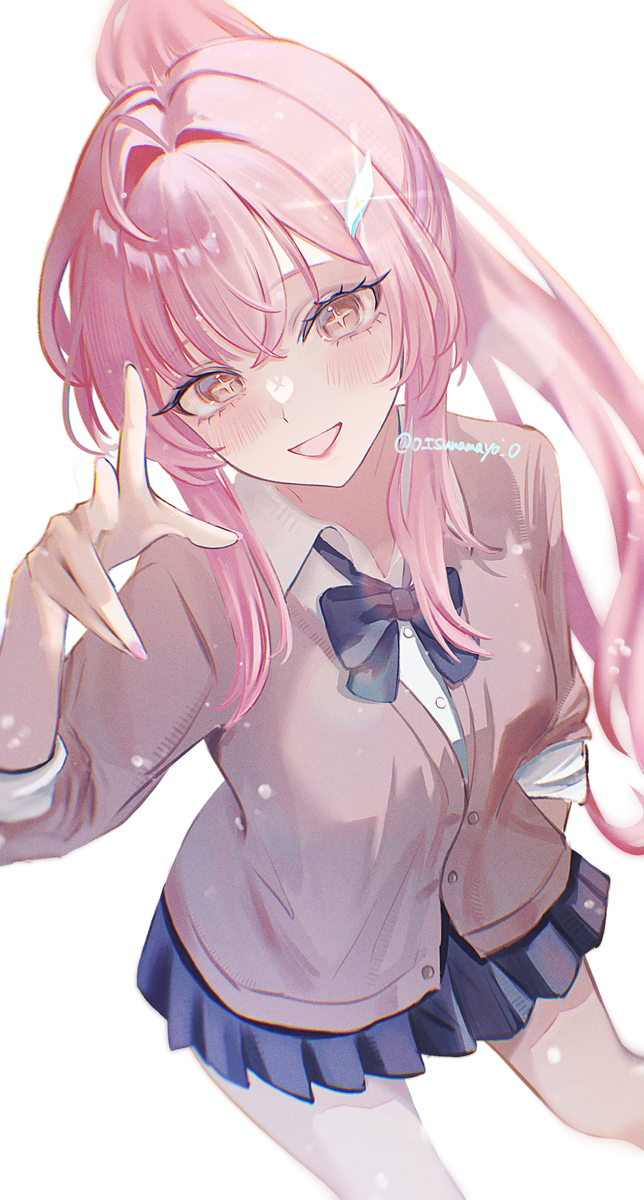 This is a pixiv picture whose title is 鳴潮　エイメス / Aemeath.