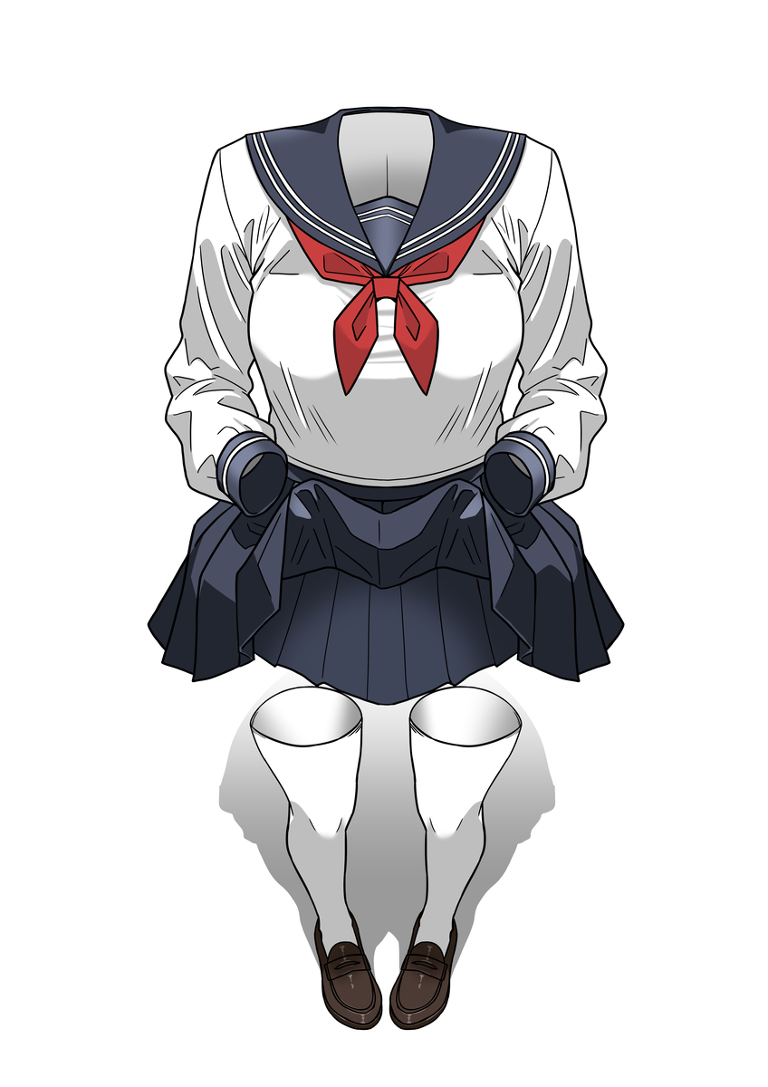 This is a pixiv picture whose title is ただ服があるだけ.