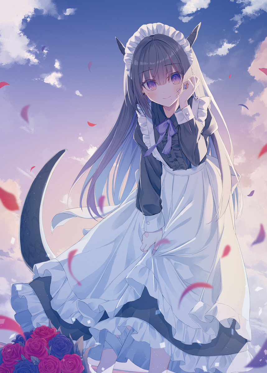 This is a pixiv picture whose title is bouquet💐.