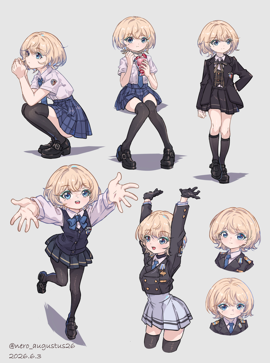 This is a pixiv picture whose title is 【摸】西卡.