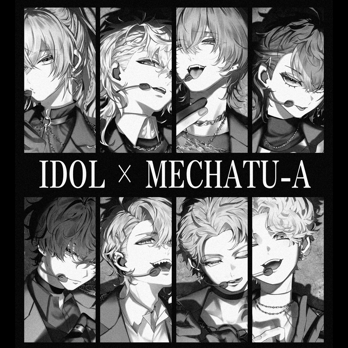 This is a pixiv picture whose title is 捏造ドルパロMECHATUーA.