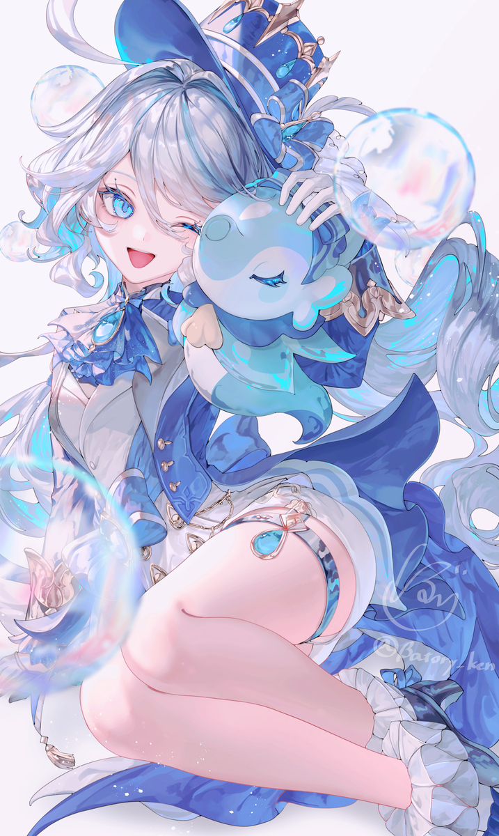 This is a pixiv picture whose title is フリーナ.