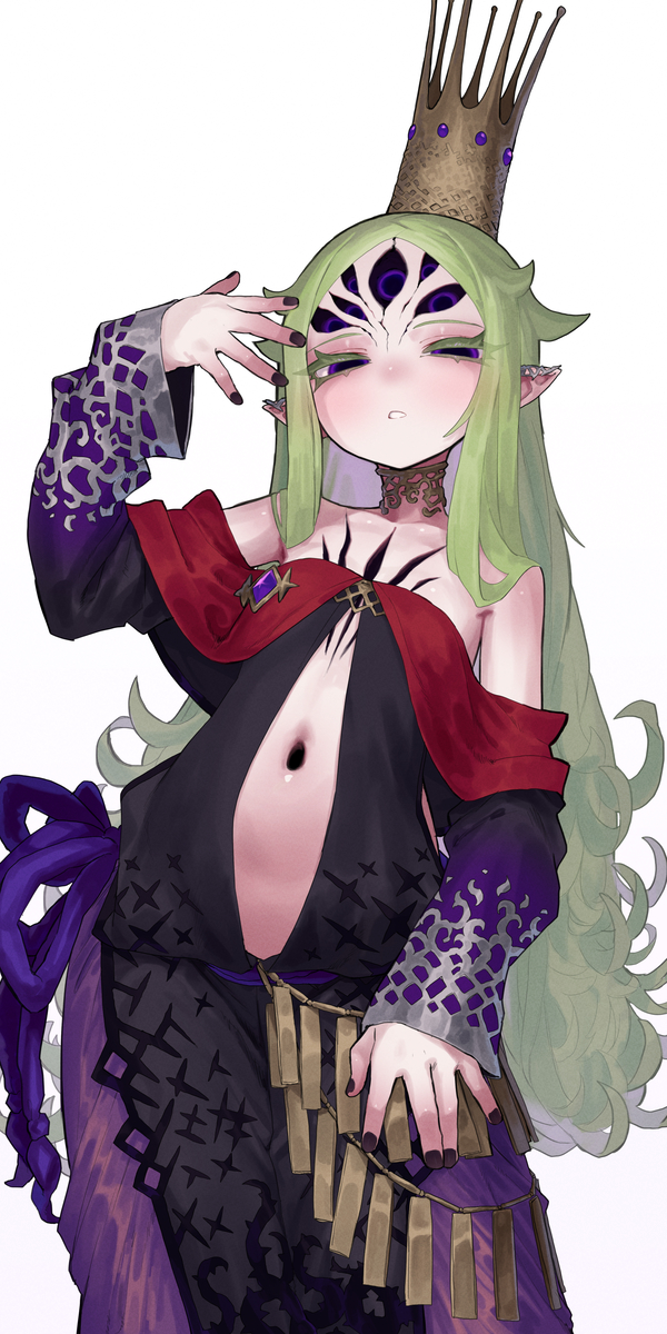 This is a pixiv picture whose title is 邪神ちゃん.