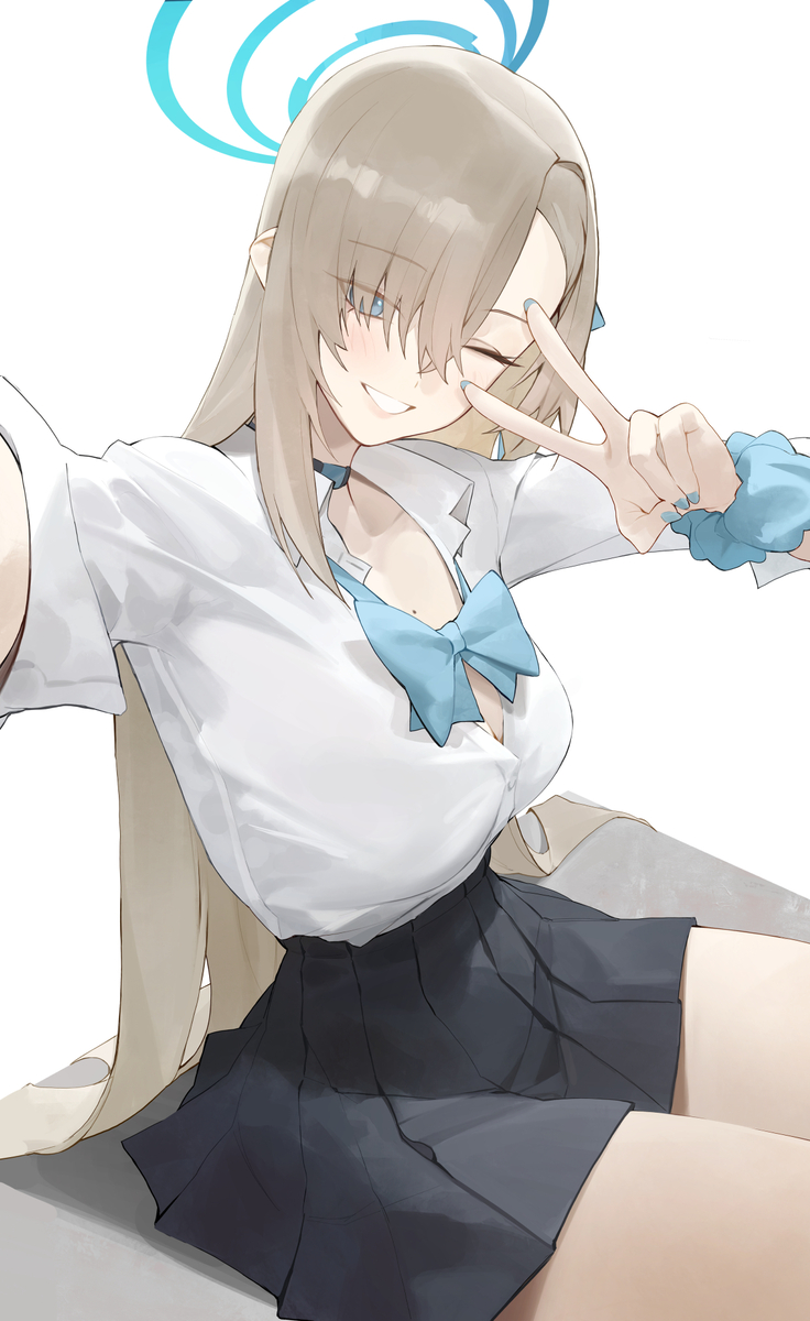 This is a pixiv picture whose title is アスナ.