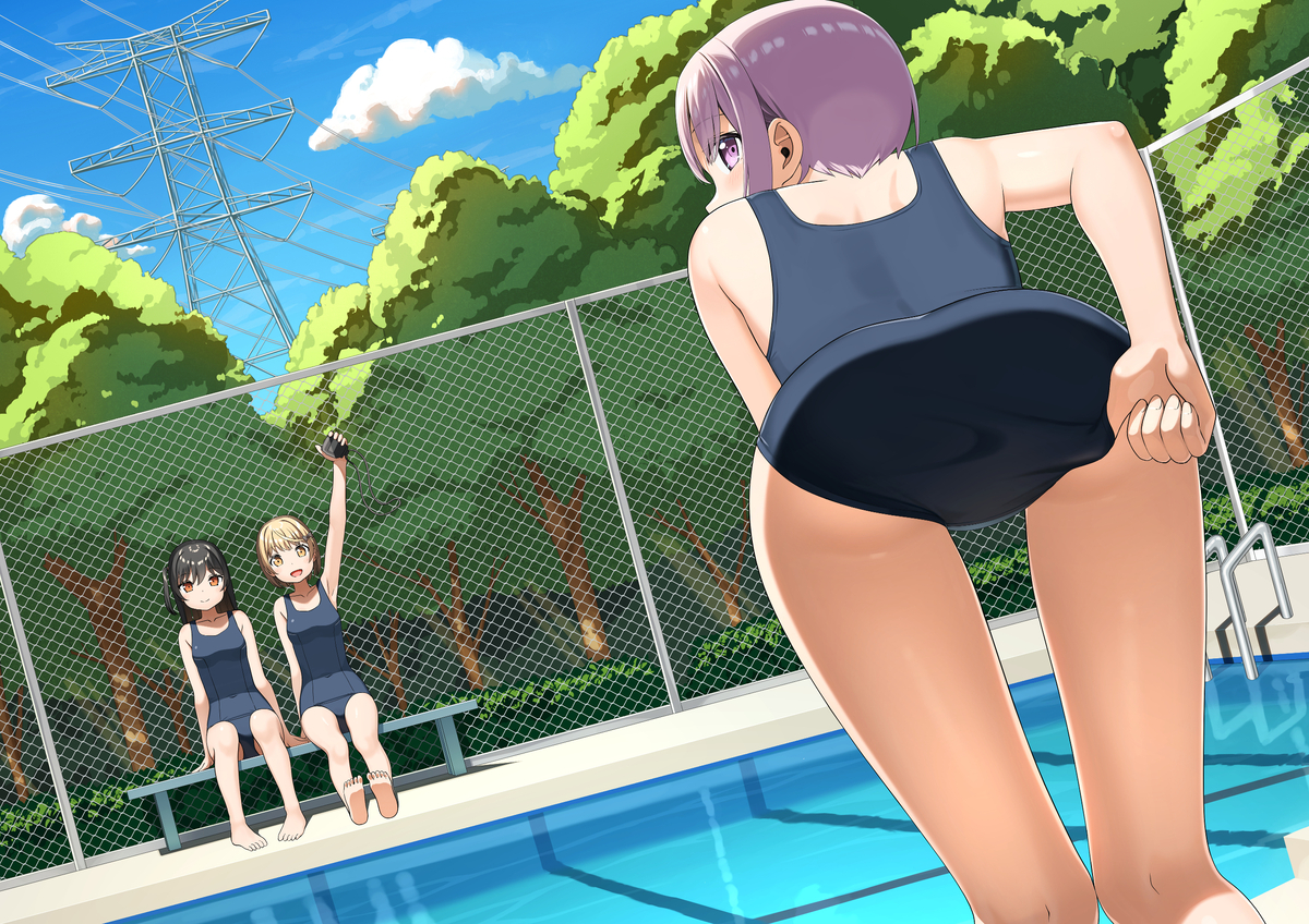 This is a pixiv picture whose title is ～あの子のサンカク#16～.