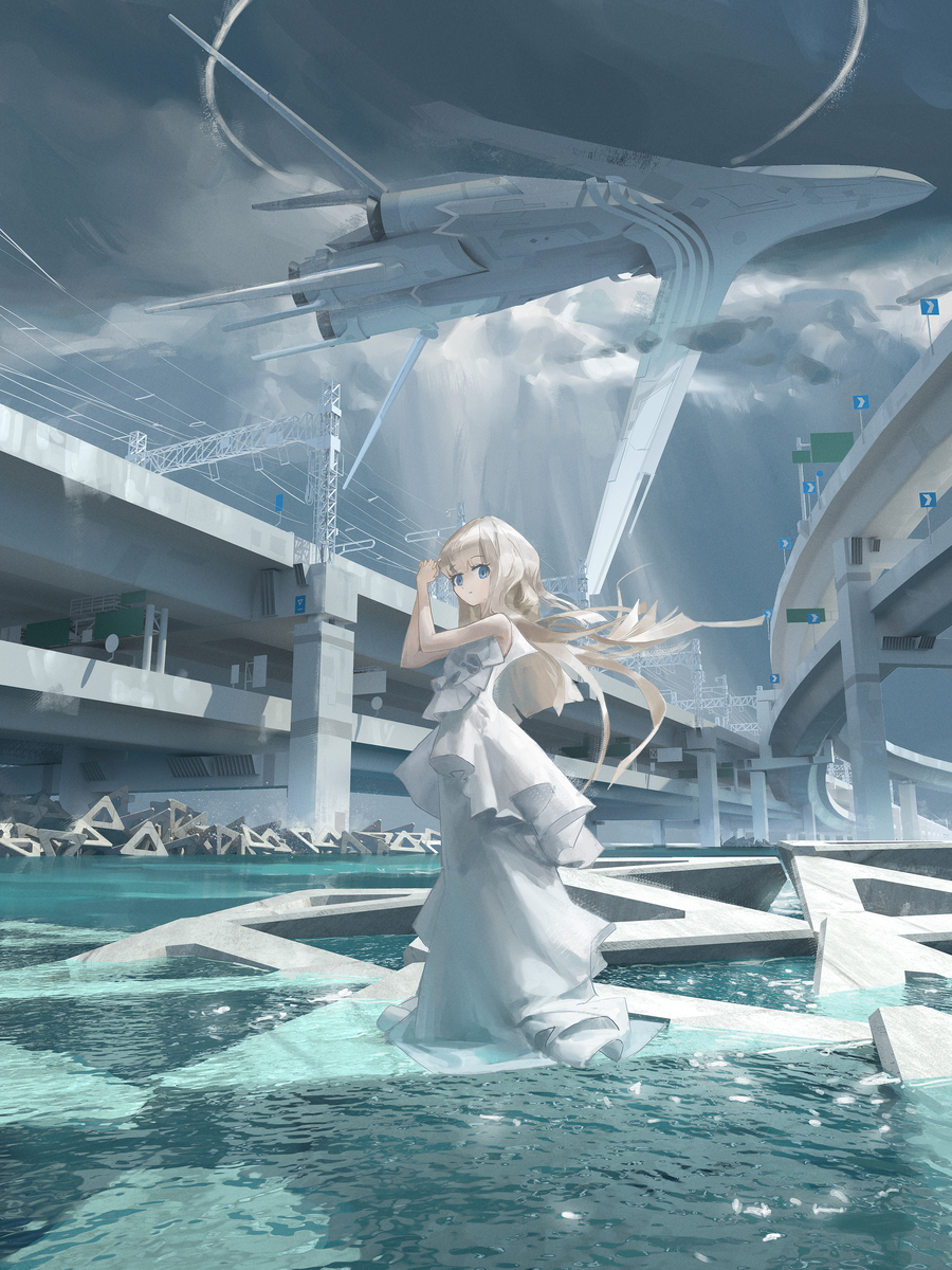 This is a pixiv picture whose title is "Are you going to Adelaide?".K46.