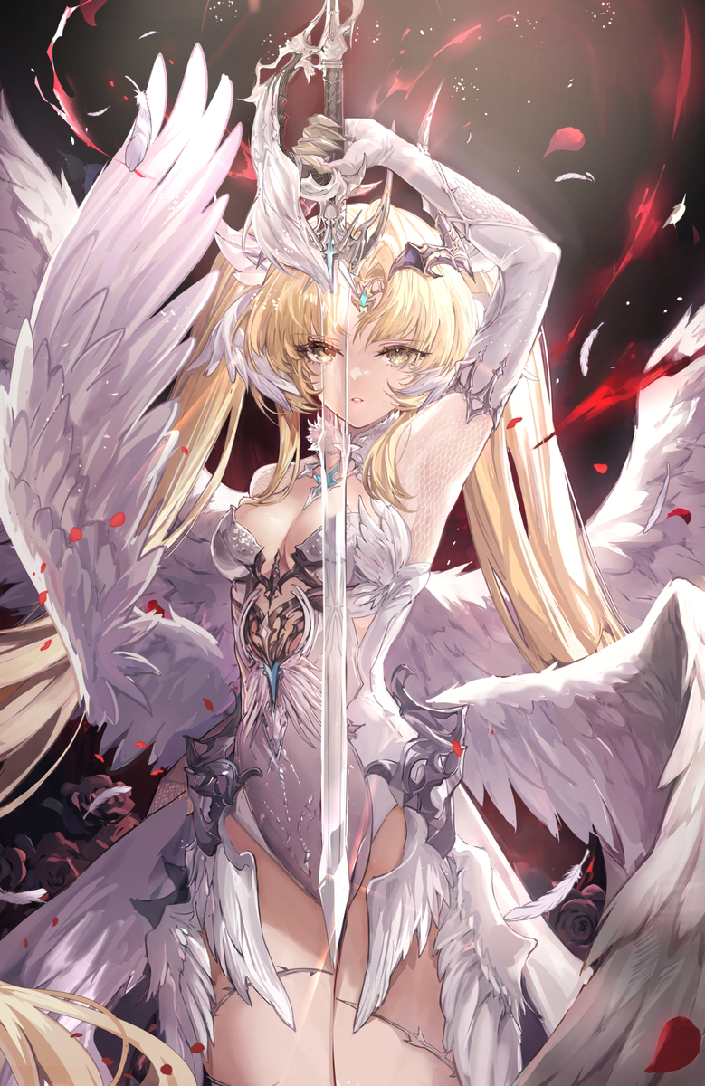This is a pixiv picture whose title is 芙蘿拉.