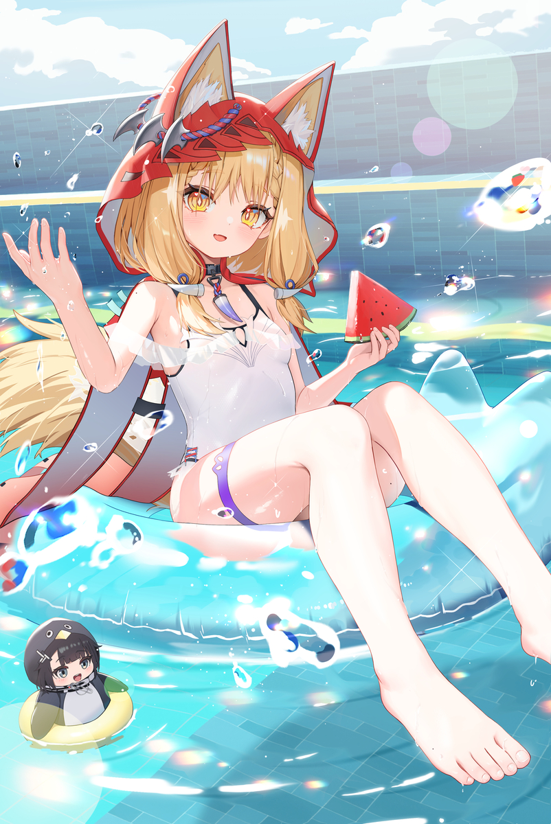 This is a pixiv picture whose title is 这得挨不少电先生.