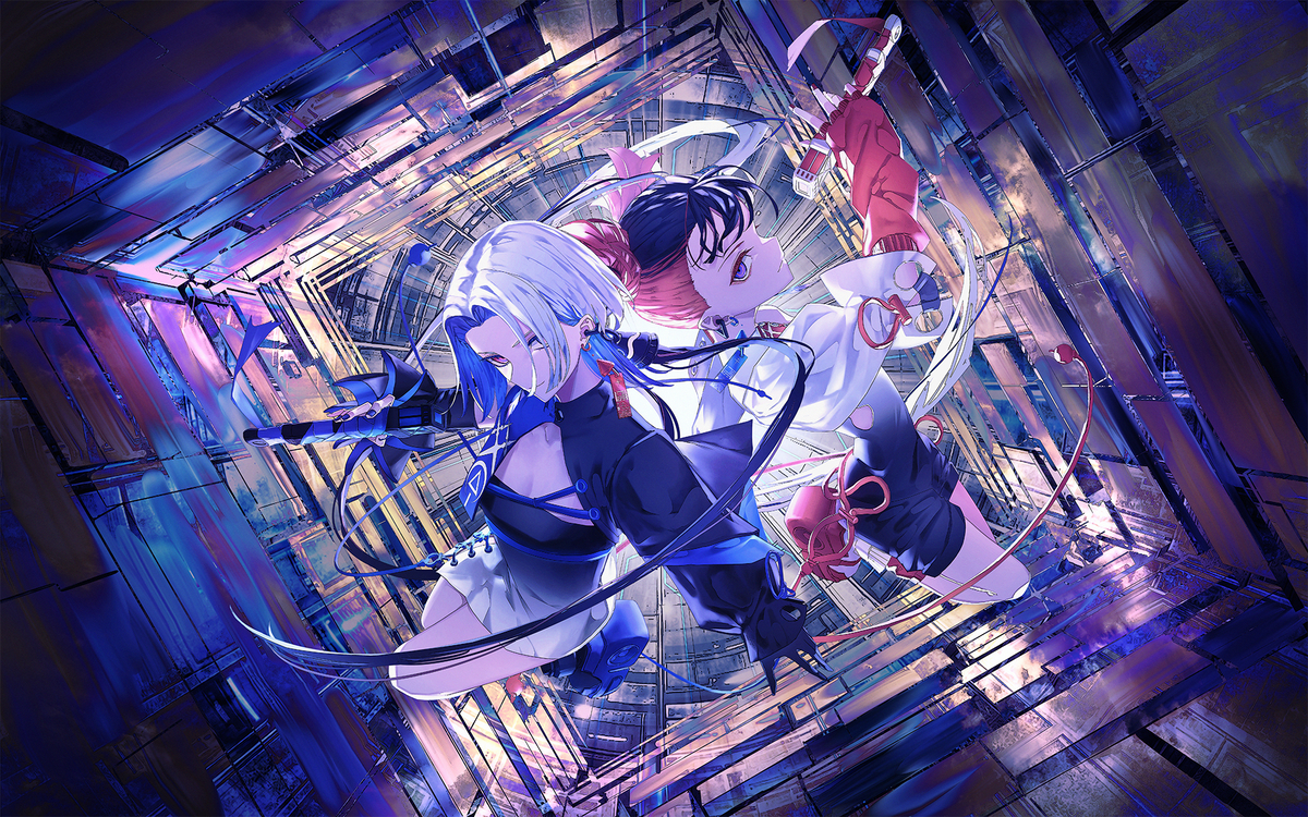 This is a pixiv picture whose title is 閃光.