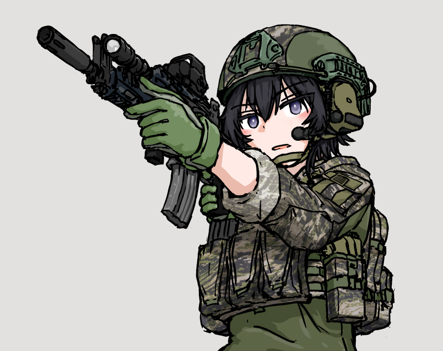 This is a pixiv picture whose title is ROKMC.