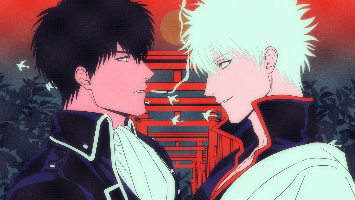 This is a pixiv picture whose title is 【土銀】05.
