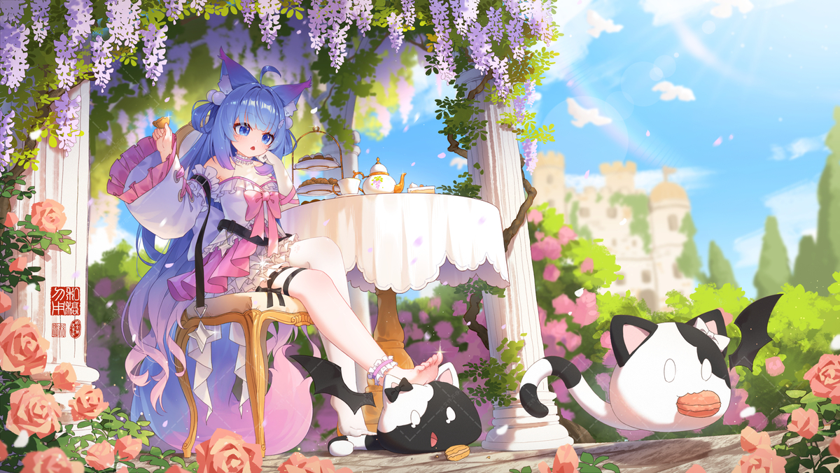 This is a pixiv picture whose title is 偷吃的下场.